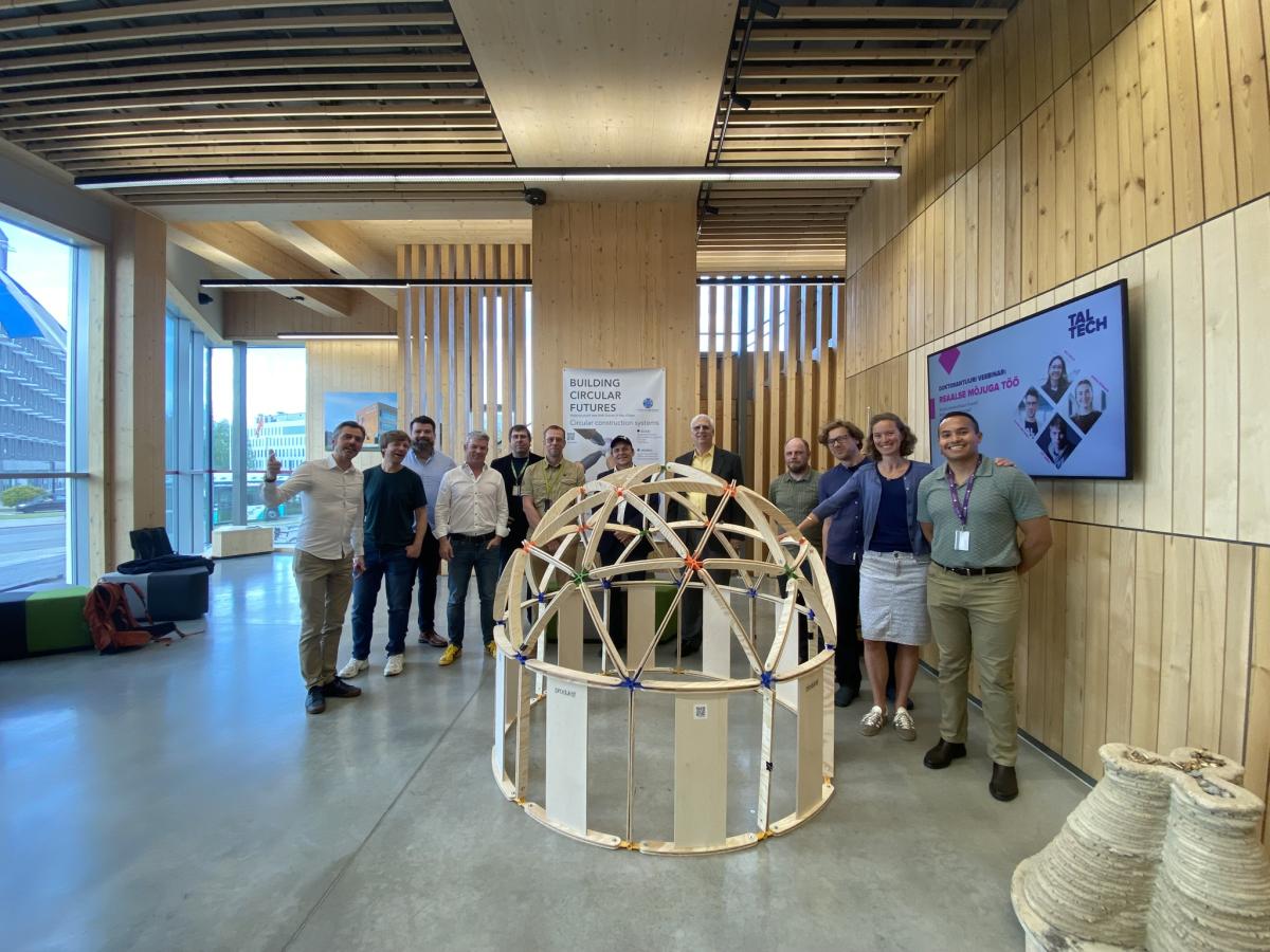 Attendees of the co-creation workshop gathered for a group photo.