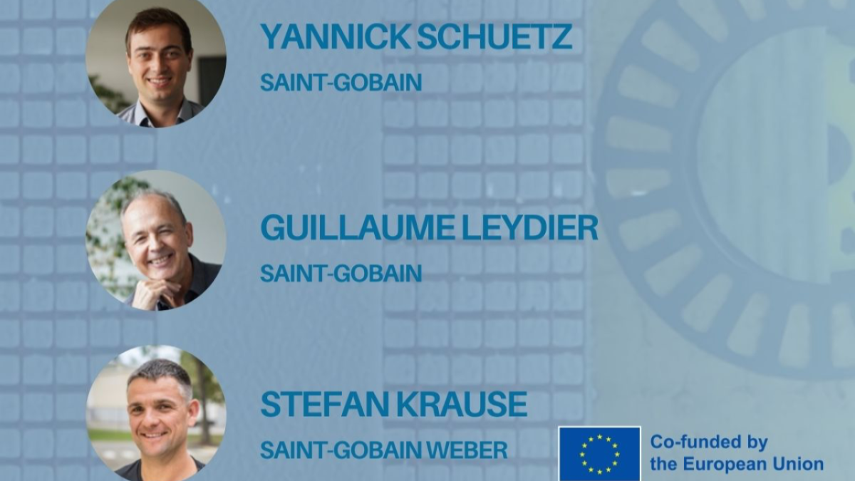 An advert for Drastic's German Demonstrator Webinar Depicting the three main guest speakers